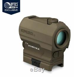 Vortex Limited Edition Sparc Gen II 22mm Red Dot Sight, 2 MOA Dot SPC-AR2-OP