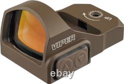 Vortex OPMOD Viper 1x24mm, 6 MOA Red Dot Sight, FDE, VRD-6-OP