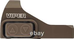 Vortex OPMOD Viper 1x24mm, 6 MOA Red Dot Sight, FDE, VRD-6-OP