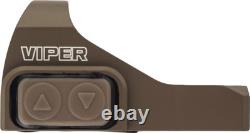 Vortex OPMOD Viper 1x24mm, 6 MOA Red Dot Sight, FDE, VRD-6-OP