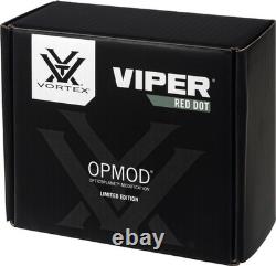 Vortex OPMOD Viper 1x24mm, 6 MOA Red Dot Sight, FDE, VRD-6-OP