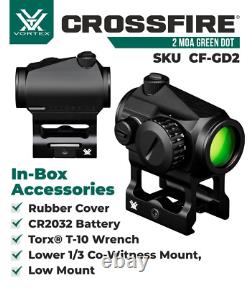 Vortex Optics Crossfire Green Dot 2 MOA CF-GD2