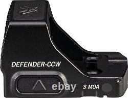 Vortex Optics DFCCW-MRD3 Defender CCW 3 MOA Carry Mini Red Dot Sight RMSc/RMS