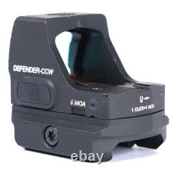 Vortex Optics Defender-CCW 6 MOA Red Dot Optic