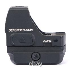 Vortex Optics Defender-CCW 6 MOA Red Dot Optic