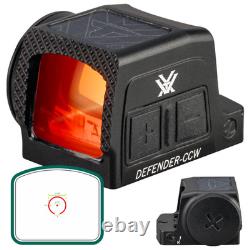 Vortex Optics Defender-CCW Enclosed Solar Micro Red Dot with Free Vortex Camo Cap
