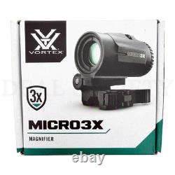 Vortex Optics Micro 3x Red Dot Sight Magnifier with Quick-Release Mount