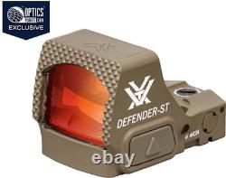 Vortex Optics OPMOD Defender-ST 1x Reflex Micro Red Dot, 6 MOA Dot 843829145855