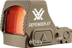 Vortex Optics OPMOD Defender-ST 1x Reflex Micro Red Dot, 6 MOA Dot 843829145855