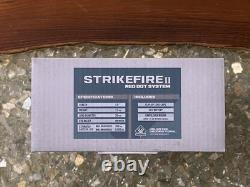 Vortex Optics SF-RG-501 Strikefire II Red Dot Sight Tactical NEW