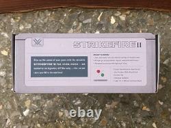 Vortex Optics SF-RG-501 Strikefire II Red Dot Sight Tactical NEW