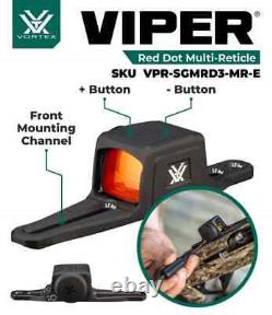 Vortex Optics Viper Enclosed Micro Multi-Reticle Red Dot Sight VPR-SGMRD3-MR-E