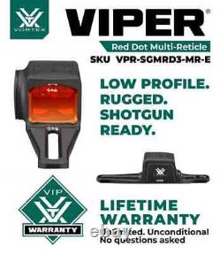 Vortex Optics Viper Enclosed Micro Multi-Reticle Red Dot Sight VPR-SGMRD3-MR-E