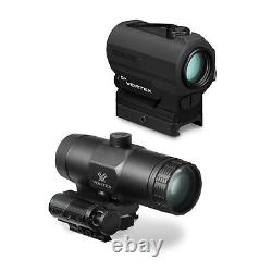 Vortex SPARC Red Dot Sight 2 MOA with VMX-3T Reflex Sight Red Dot Magnifier