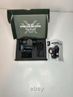 Vortex Sparc Solar Red Dot Sight 2 MOA Optic Solar/Battery Pwrd Red Dot