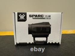 Vortex Sparc Solar Red Dot Sight 2 MOA Optic Solar/Battery Pwrd Red Dot