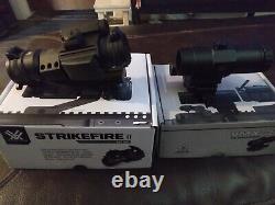 Vortex StrikeFire II (Led Upgrade) Red Dot Sight & Vmx-3t Magnifier