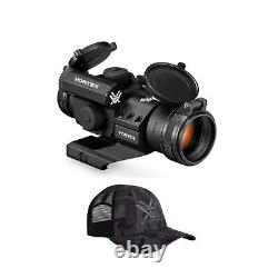 Vortex StrikeFire II Red Dot Sight Cantilever Mount and Logo Hat