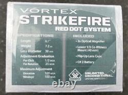 Vortex Strikefire Red/Green Dot Sight with Cantilever Mount