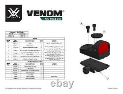 Vortex Venom 3MOA Red Dot Sight NEW IN BOX FAST SHIPPING