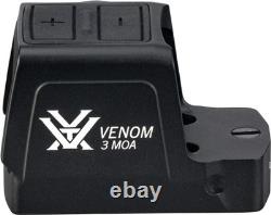 Vortex Venom 3 MOA Enclosed Micro Red Dot Sight, Waterproof (VEN-MRD3-E)