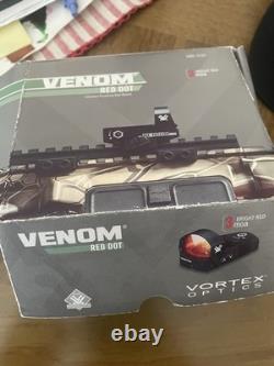 Vortex Venom 3 MOA Red Dot Sight with Samson QD Picatinny Rail Mount