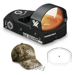 Vortex Venom 3 MOA Red Dot Sight with Vortex Cap (Realtree Max-1 XT Camo)