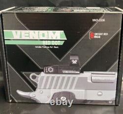 Vortex Venom Bright Red Dot 6moa Vmd-3106 + Free Picatinny Rail Mount & Battery