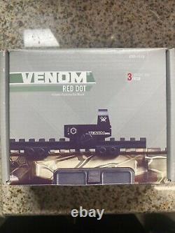 Vortex Venom Red Dot Sight 3 MOA Dot and mounting plate