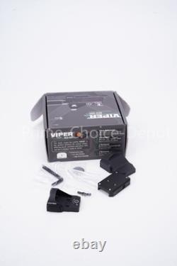 Vortex Viper 1x24mm, 6 MOA Red Dot Sight CR2032 Battery, Black, VRD-6