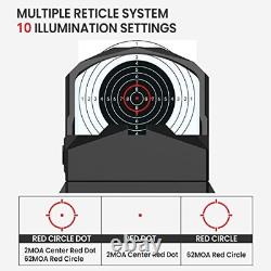 Votatu Pmd504-r Multiple Reticle Red Dot Sight Black