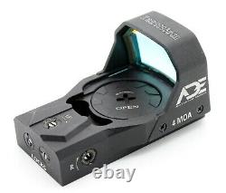 Zantitium Compact Red Dot Reflex Sight for Handguns 4 MOA